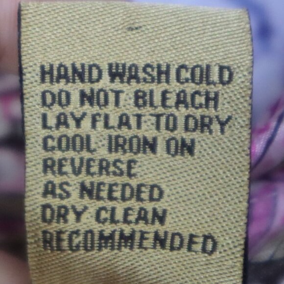 HOT PINK COLLARED SWEATER 2X Notations Satin Print Bright Dopamine Office Work - Picture 5 of 8